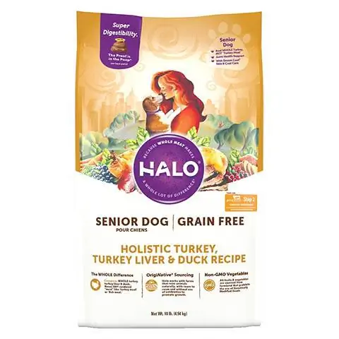 Halo Holistic Senior Turkey Recipe bez žitarica