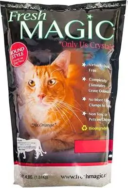 FreshMAGIC kerek kristályok, Premium Cat Litter_Amazon