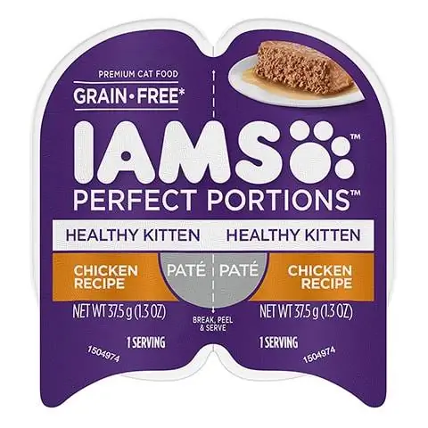 IAMS Perfect Portions Food Trays Kitten