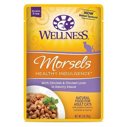 Wellness Morsels He althy Indulgence Chicken & Chicken Liver