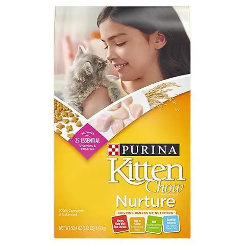 Fórmula nutritiva Cat Chow Kitten Chow