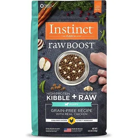 Nature's Variety Instinkt Raw Boost su tikra vištiena