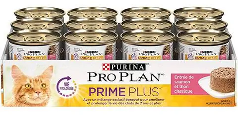 Pro Plan аға дымқыл мысық тағамы