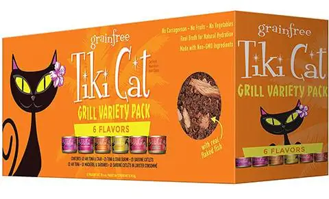 Tiki Cat Grill King Kam Variety Pack Wet Food