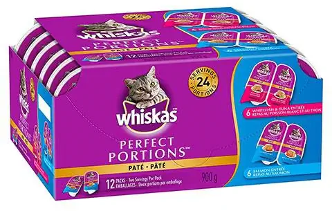 Whiskas Perfect Portions Seafood Selections อาหารเปียกแมว