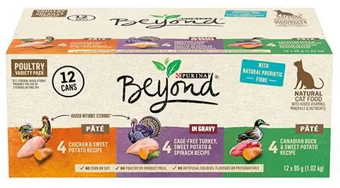 Beyond Grain Free Natural Wet Cat Food Variety Pack