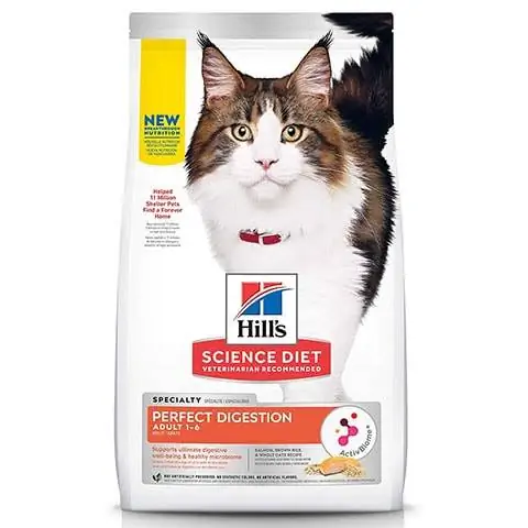 Hill's Science Diet Makanan Kucing Kering Pencernaan Sempurna