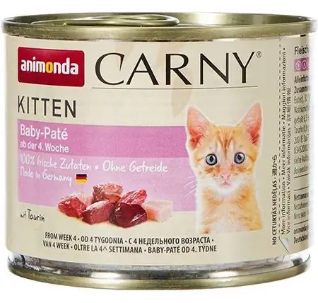 ração úmida para gatos animonda Carny Kitten