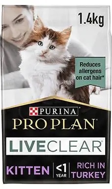 Ração Purina Pro Plan Live Clear Dry para gatinhos