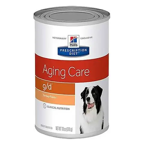 היל'ס מרשם דיאט gd Aging Care מזון רטוב לכלבים