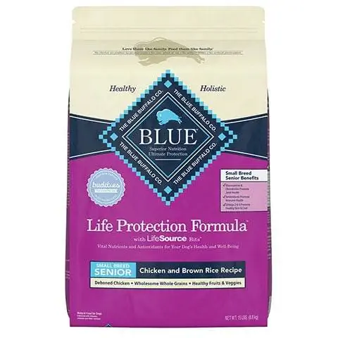 Blue Buffalo Life Protection Formula Small Breed Senior Receta