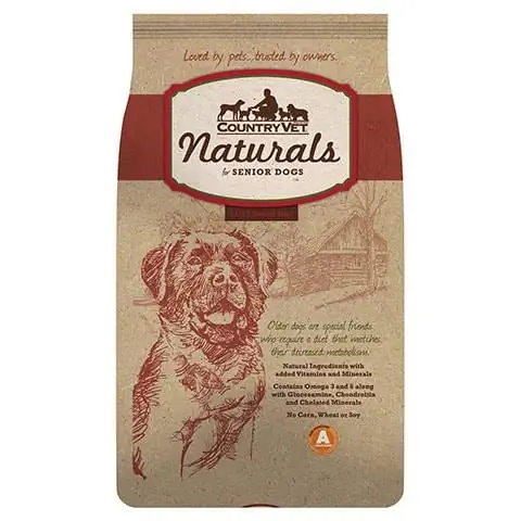 Country Vet Naturals 24-10 Nourriture pour chiens âgés