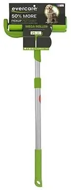 Evercare Pet Plus Mega Extreme Stick Rodillo para pelusas de superficie grande para mascotas