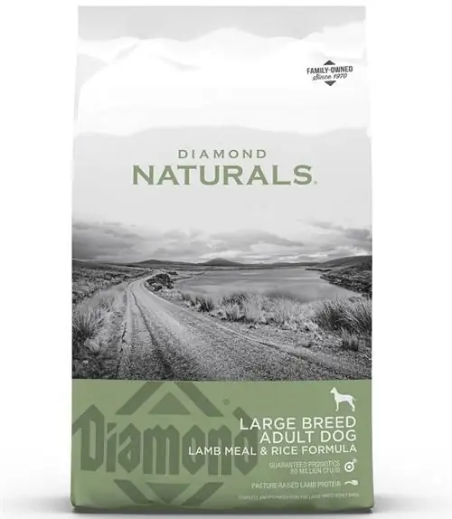 Diamond Naturals Sucha karma dla dorosłych psów z jagnięciną i formułą ryżu - duża rasa