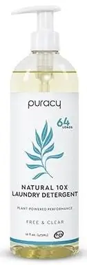 Detergente para roupas para animais de estimação natural e sem pureza Puracy