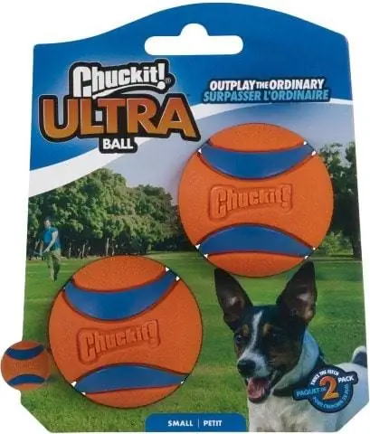 Chuckit! Joguina resistent per a gossos amb pilota d'ultra goma