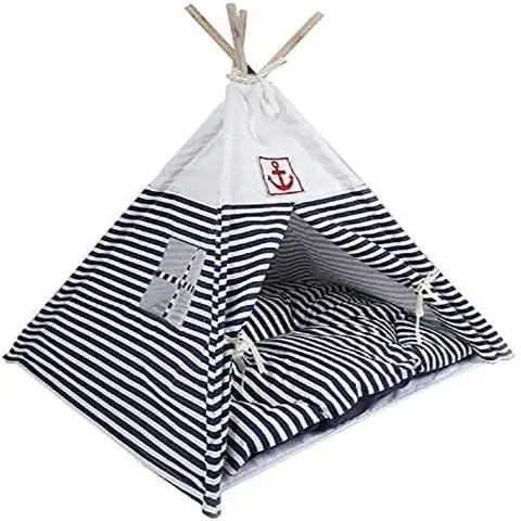 VILER V009TTBLWI Pet Teepee Bed