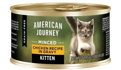 สูตรไก่สับ American Journey Kitten ในน้ำเกรวี่ (2)