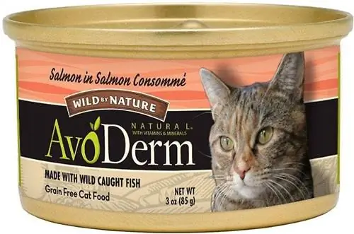 AvoDerm Grain-Free Salmon Consommé Canned Cat Food