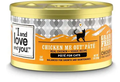 I and Love and You Chicken Me Out Canned Cat Food