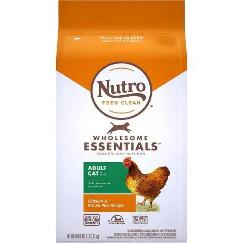 Nutro Wholesome Essentials Trockenfutter für Katzen mit Huhn und braunem Reis (2)