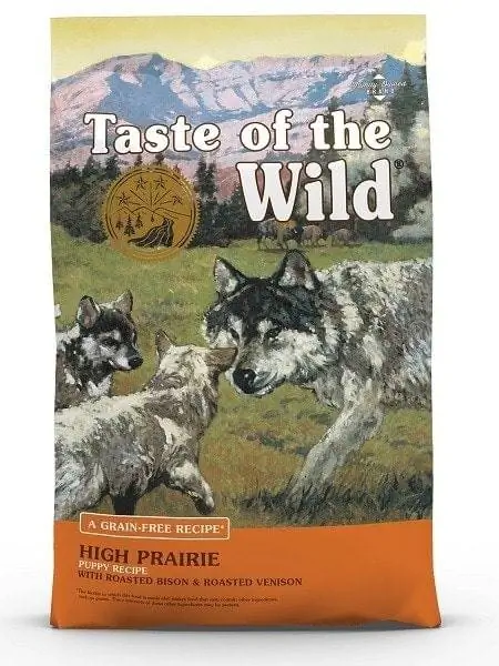 Taste of the Wild High Prairie Puppy Formula อาหารสุนัขแบบเม็ดปราศจากธัญพืช