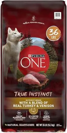 Purina One True Instinct цацагт хяруул, бугын мах нохойн хоол