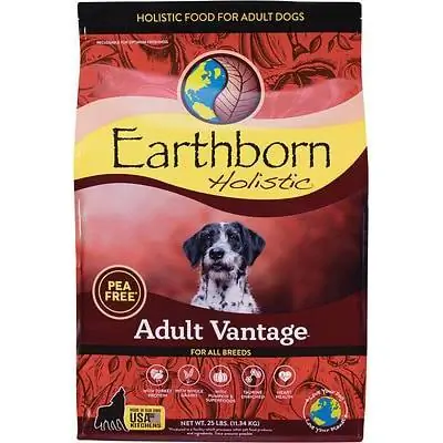 Ração seca natural para cães Earthborn Holistic Adult Vantage