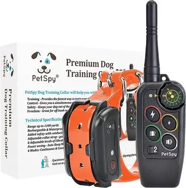 1PetSpy M686 Premium hundträningshalsband