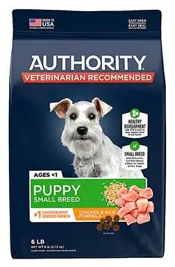 Authority Every Day Puppy Dry – Kleine Rassen (Huhn & Reis)