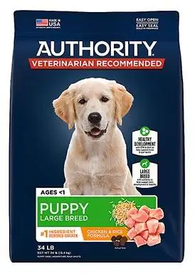 Authority Every Day Puppy Dry - Rase mari (pui și orez)