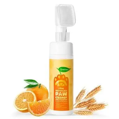 PetClan No-Rinse Paw Cleaner Foam