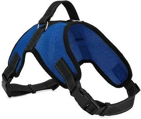 Copatchy No Pull Reflective Adjustable Dog Harness na may Handle