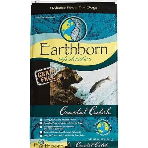 Hrană naturală uscată pentru câini Earthborn Holistic Coastal Catch, fără cereale