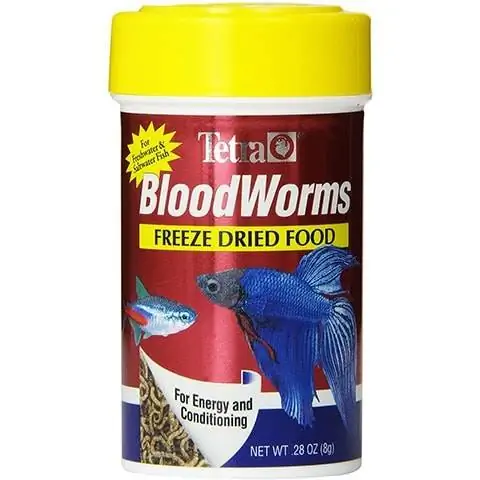 Tetra BloodWorms frystorkad mat