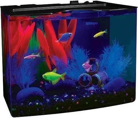 GloFish Aquarium Kit Fish Tank z LED