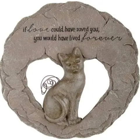 Carson Industries Forever Cat Memorial tuinsteen