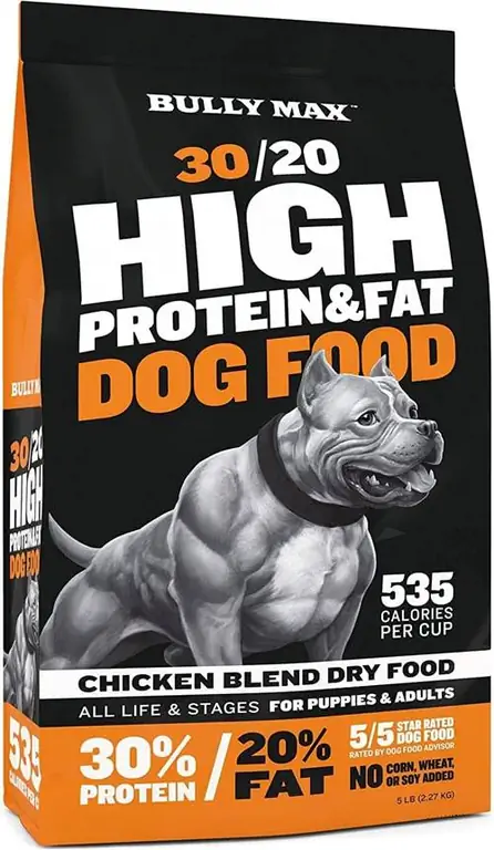 Bully Max 30/20 High-Performance Super Premium Dog Food