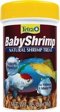 Tetra Baby Shrimp napon szárított kezelés