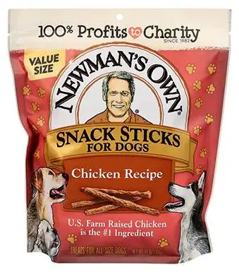 Newman’s Own Snack Sticks Chicken Recipe Беззерновые лакомства для собак