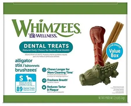 WHIMZEES los ntawm Wellness Natural Grain-Free Dental Dog Treats