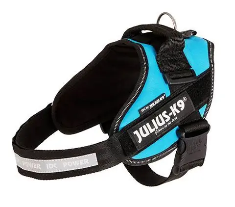 Julius-K9 IDC Powerharness reflexivo sem tração para cães