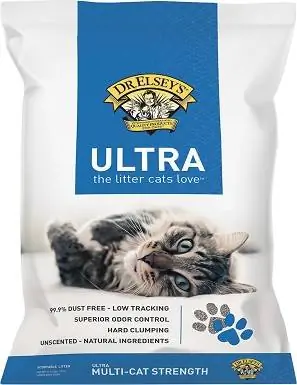 Dr. Elsey’s Precious Cat Ultra Unparfümierter, klumpender Ton-Katzenstreu