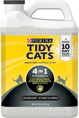 Purina Tidy Cats 4'ü 1 Arada Güçlü Topaklanan Kedi Kumu