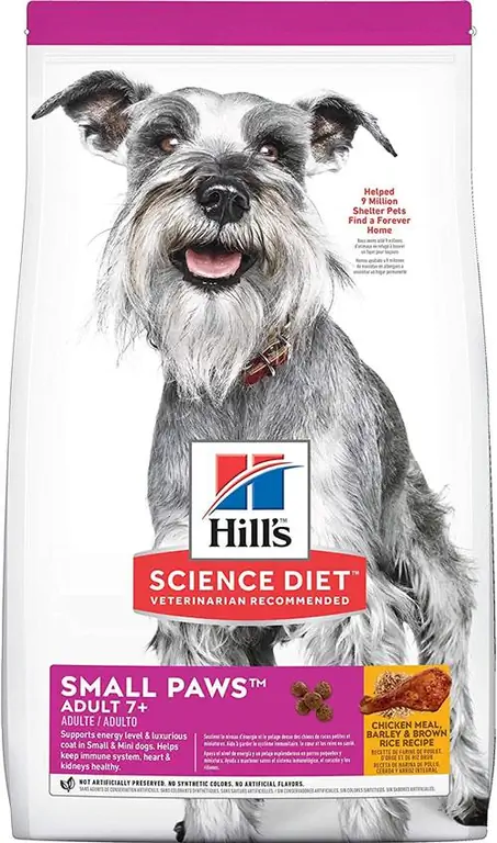 Hill's Science Diet Dry Dog Food, të rritur 7+ për të moshuarit