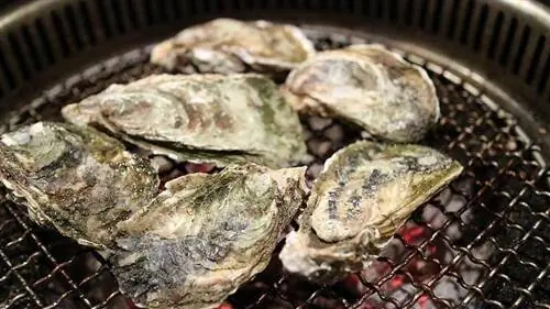 geroosterde oesters