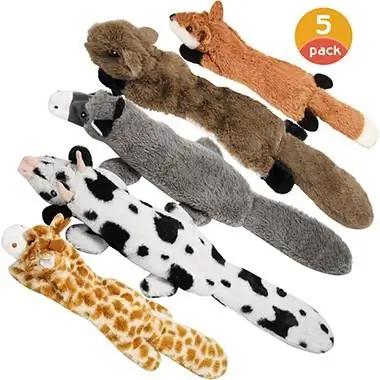 Nocciola Dog Squeaky PlashToys