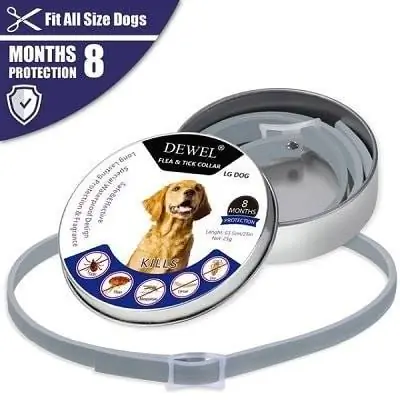 DEWEL™ PRO Guard Flea And Tick Collar Para sa Mga Aso