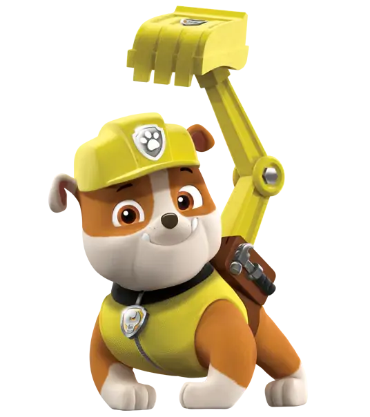 ¿Qué tipo de perro es Rubble de PAW Patrol?