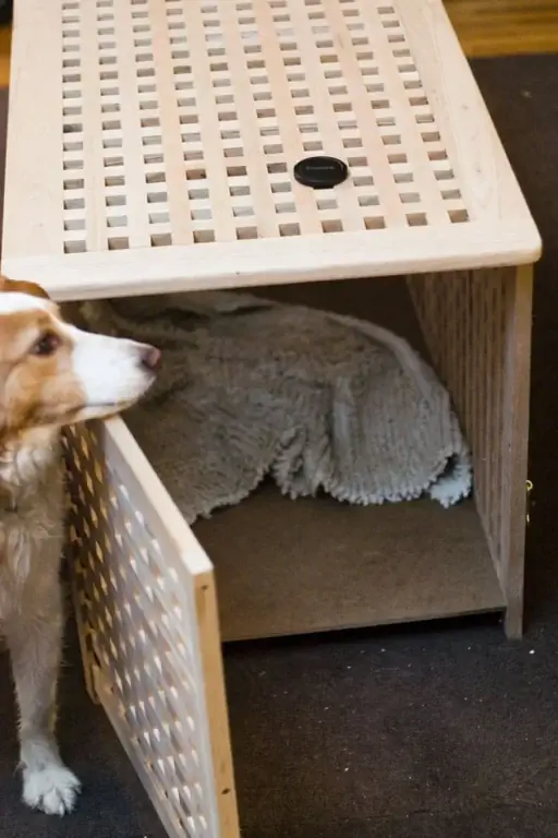 Smaakvolle DIY IKEA Bench Dog Crate van IKEA Hackers